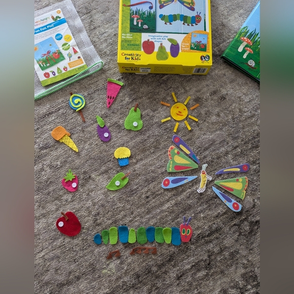 Creativity for Kids, The Very Hungry Caterpillar Fun Felt Play - Picture 5 of 7